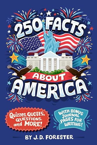 250 Facts About America: Quizzes, Quotes, Questions, and More! With Bonus Journal Pages for Writing! (Paperback)
