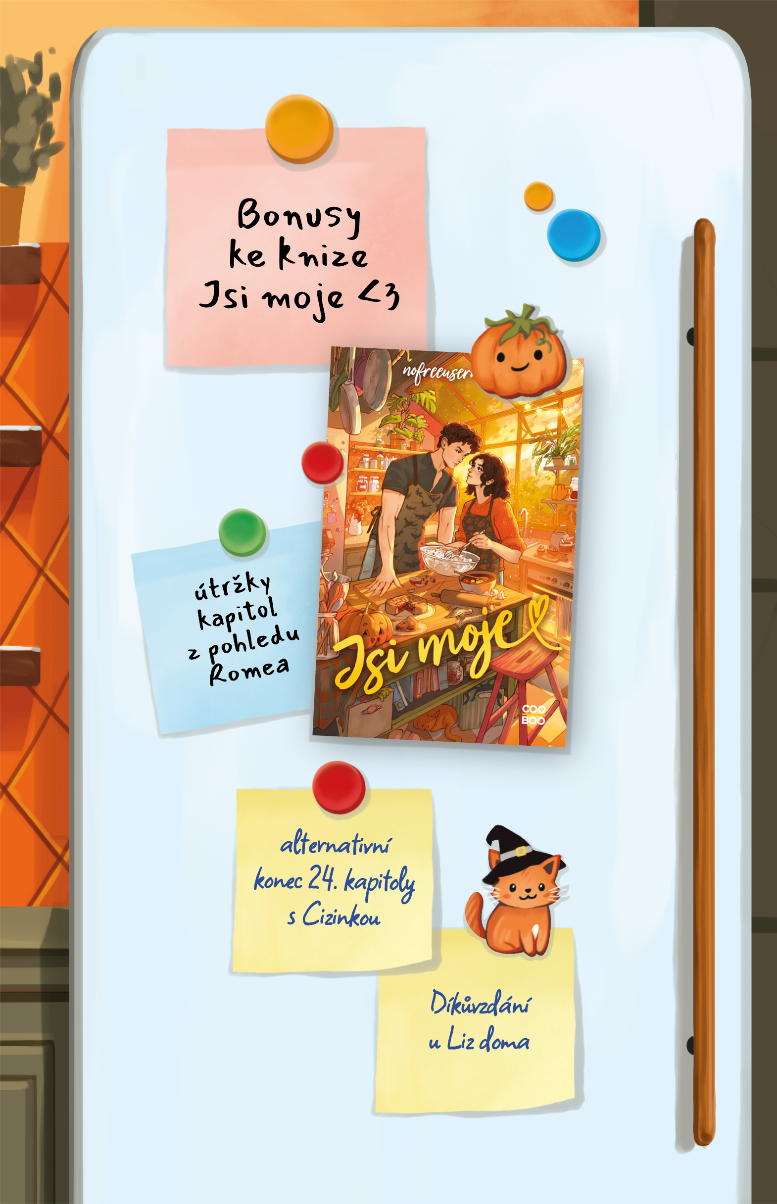 Jsi moje <3 - bonusy ke knize