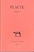 Comédies. Tome I: Amphitryon - Asinaria - Aulularia