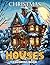 Christmas Houses Coloring B...
