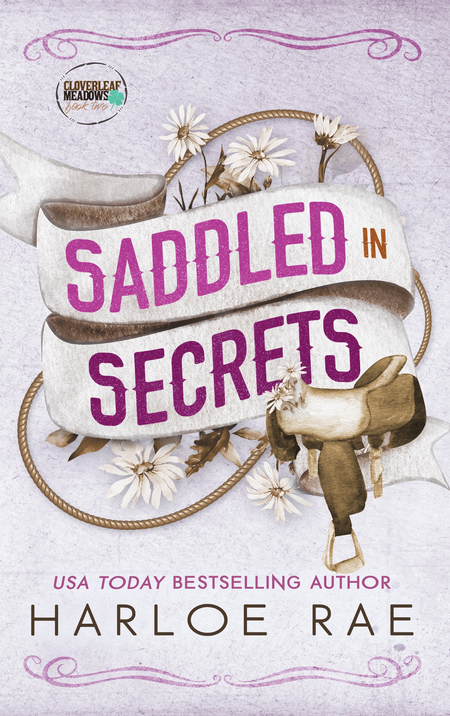 Saddled in Secrets (Cloverleaf Meadows #2)