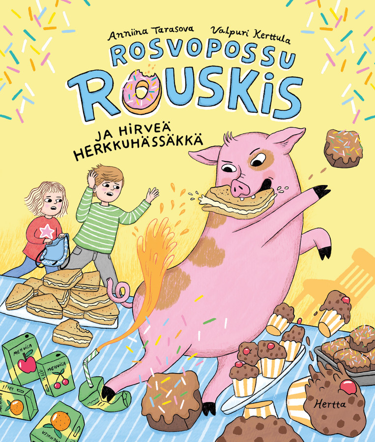 Rosvopossu Rouskis ja hirveä herkkuhässäkkä (Hardcover)