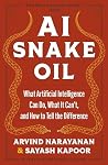 AI Snake Oil: Wha...
