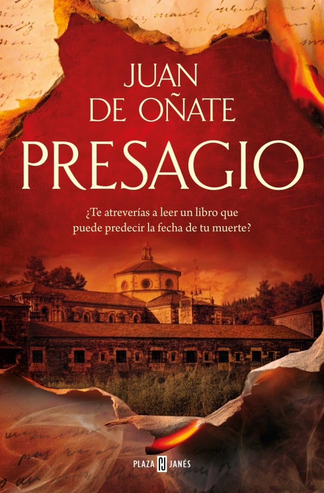 Portada de Presagio / Omen, de Juan de Oñate