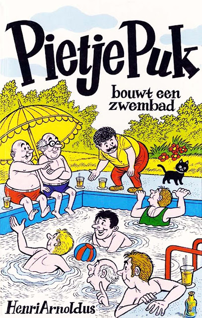 Pietje Puk bouwt een zwembad (Pietje Puk, #32)