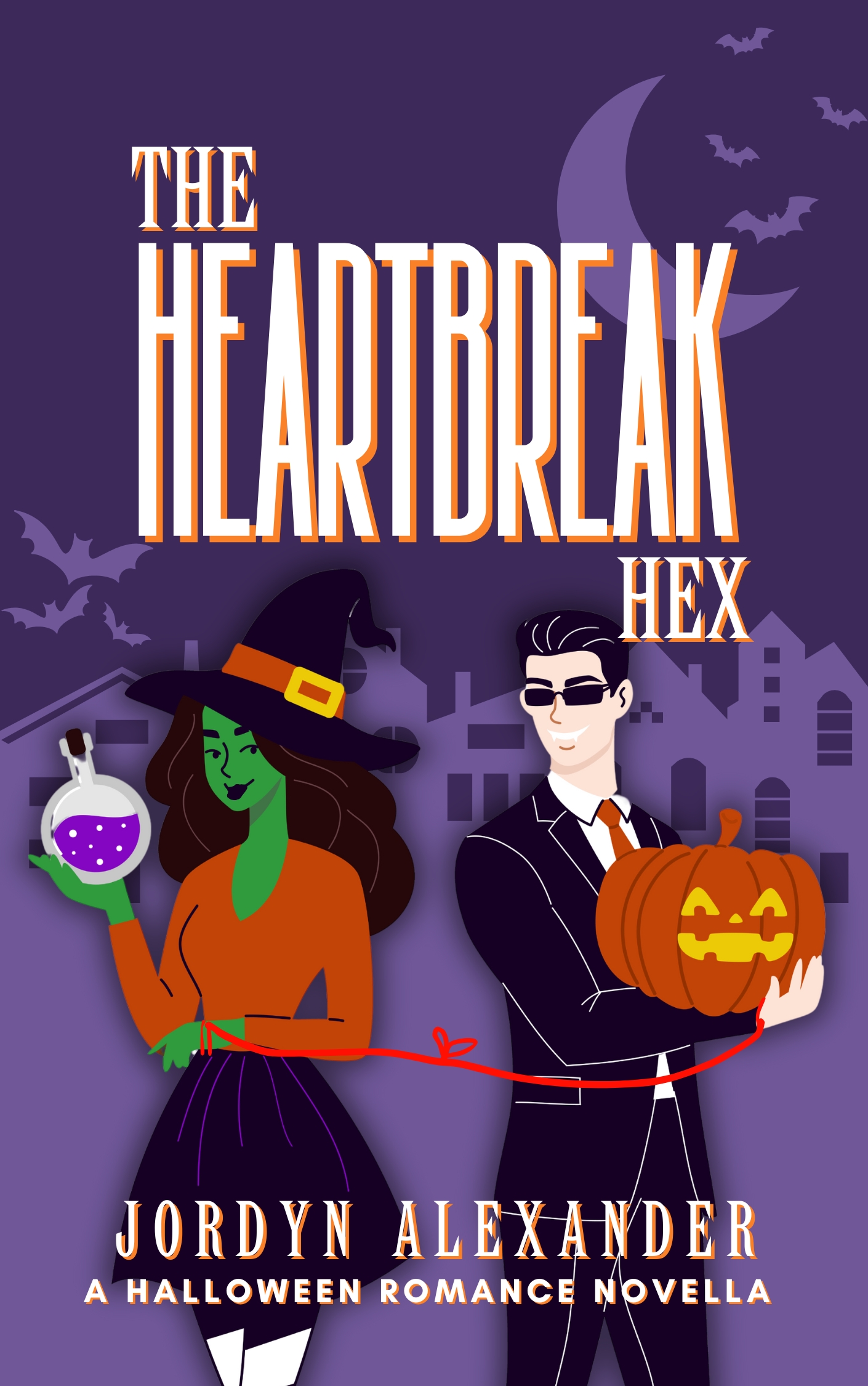 The Heartbreak Hex (Holiday Village Romances, #1)