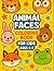 Animal Faces Coloring Book ...