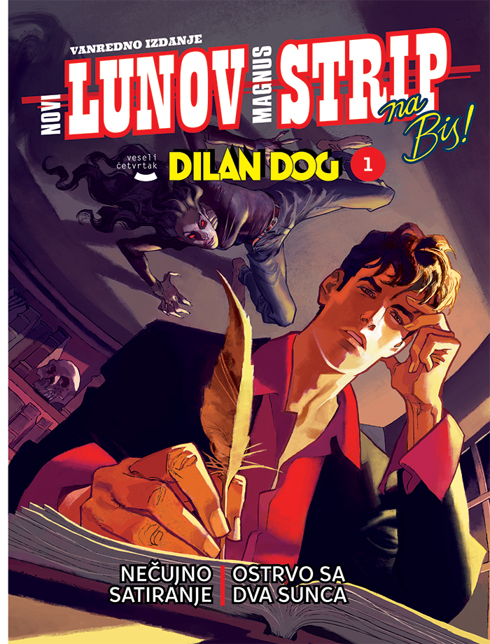 Novi Lunov Magnus Strip Na Bis #1 Dilan Dog: Nečujno satiranje - Ostrvo sa dva Sunca