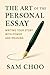 The Art of the Personal Essay by Sam Choo