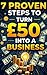 7 Proven Steps to Turn £50 into a Business by Mike Lane