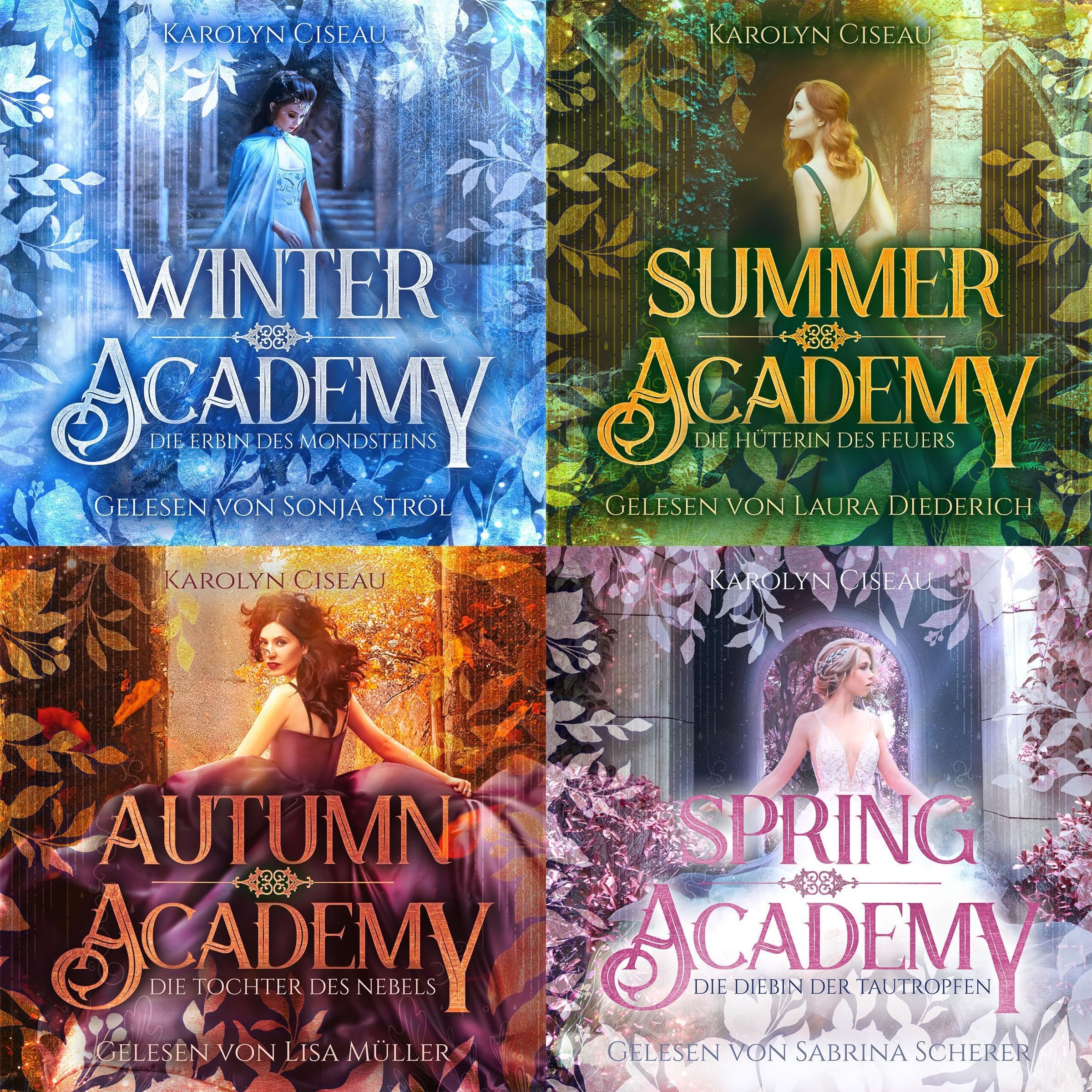 Winter Academy, Spring Academy, Summer Academy und Autumn Academy: Seasons of Fate - Gesamtausgabe (Audible Audio)
