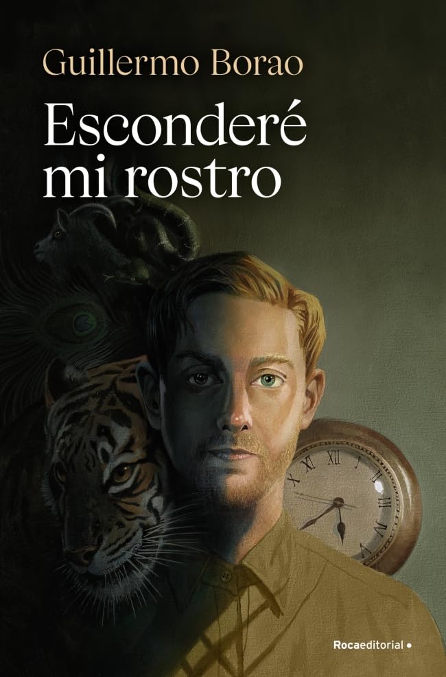 Portada de Esconderé mi rostro, de Guillermo Borao
