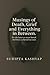 Musings of Death, Grief and...