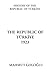 The Republic of Türkiye - 1923