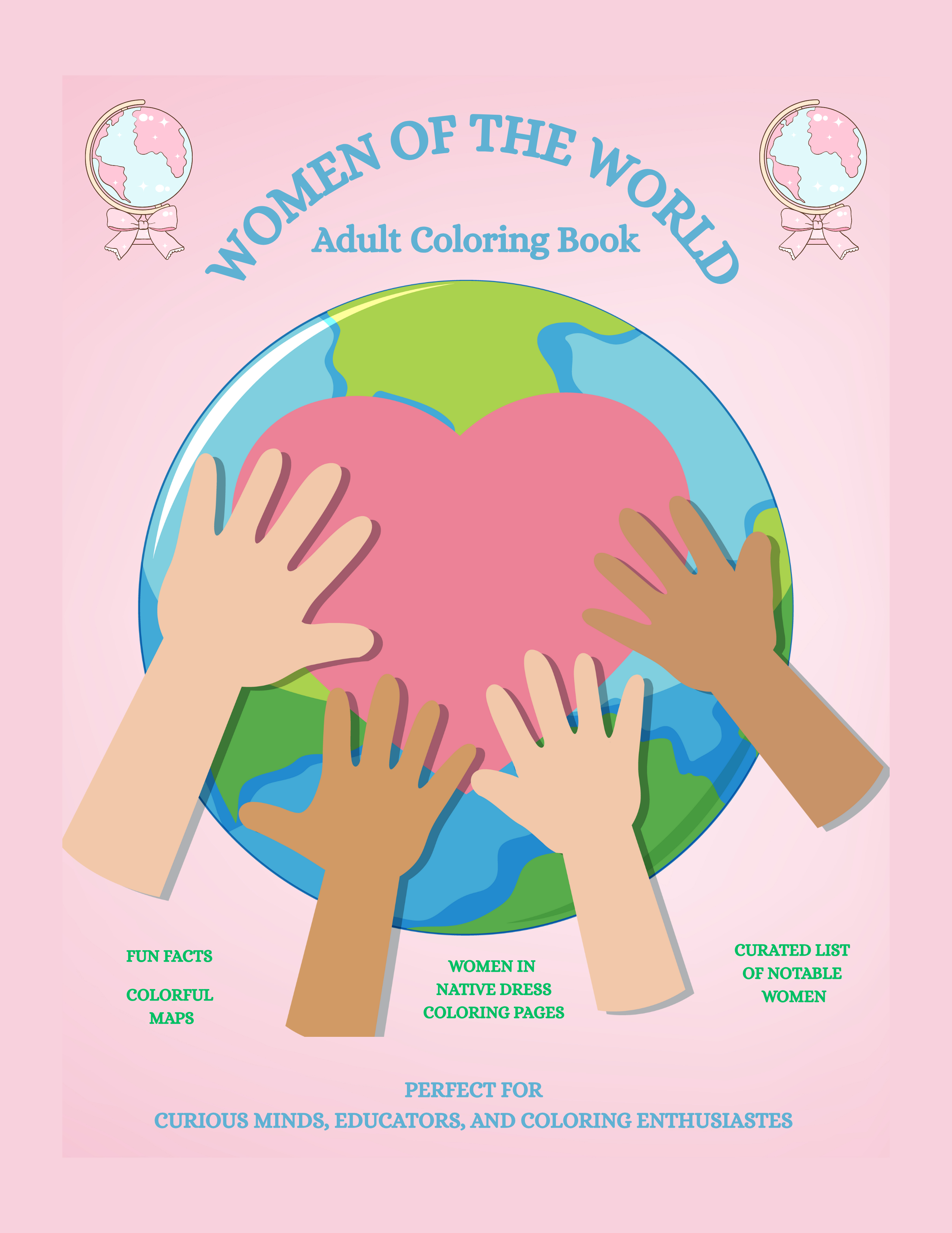 Women of the World - Adult Coloring Book