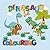 dinosaur coloring in book