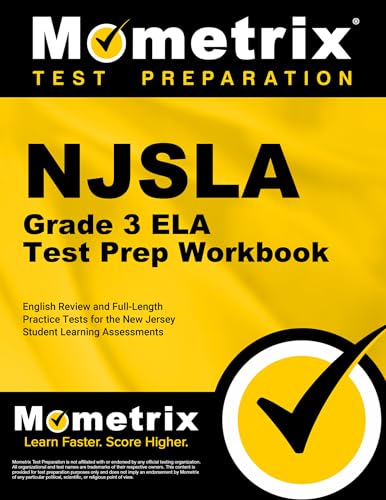 NJSLA Grade 3 ELA Test Prep Workbook: English Review and Full-Length Practice Tests for the New Jersey Student Learning Assessments (Paperback)