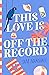 This Love Is Off the Record