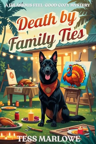 Death by Family Ties: A Hilarious Feel-Good Cozy Mystery (Island Whodunnit Book 16)