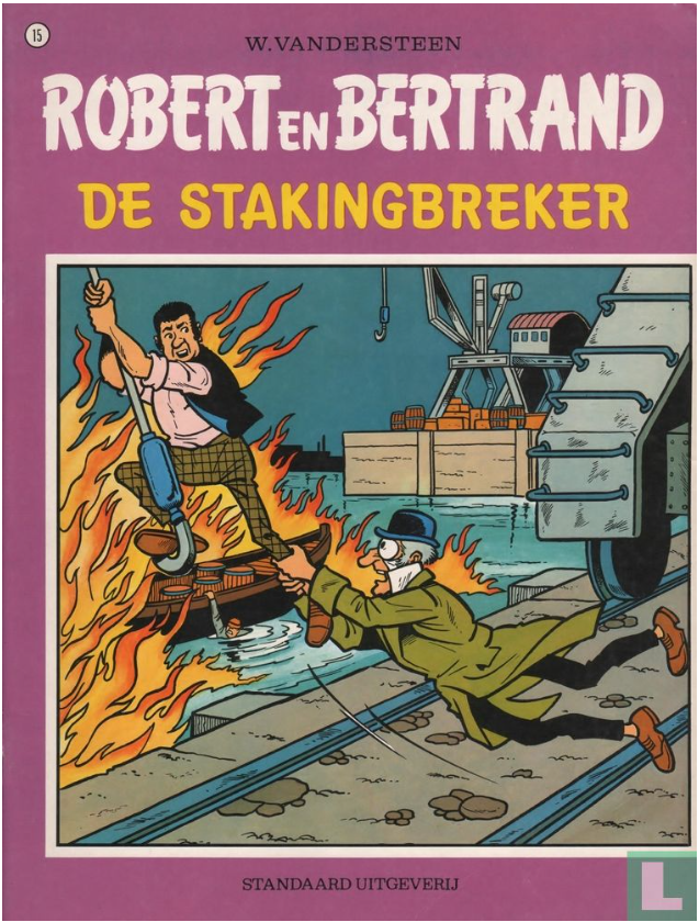 De stakingbreker (Robert en Bertrand, #15)