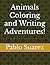 Animals Coloring and Writin...