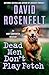 Dead Men Don't Play Fetch by David Rosenfelt