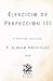 Ejercicio de Perfección III...