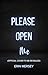 Please Open Me: Unholy Seri...