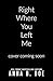 Right Where You Left Me