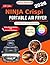 The New Ninja Crispi Portable Air fryer Cookbook for Beginner  by Clara Florence