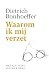Waarom ik mij verzet