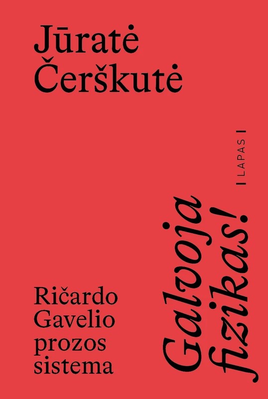 Galvoja fizikas! Ričardo Gavelio prozos sistema (Paperback)