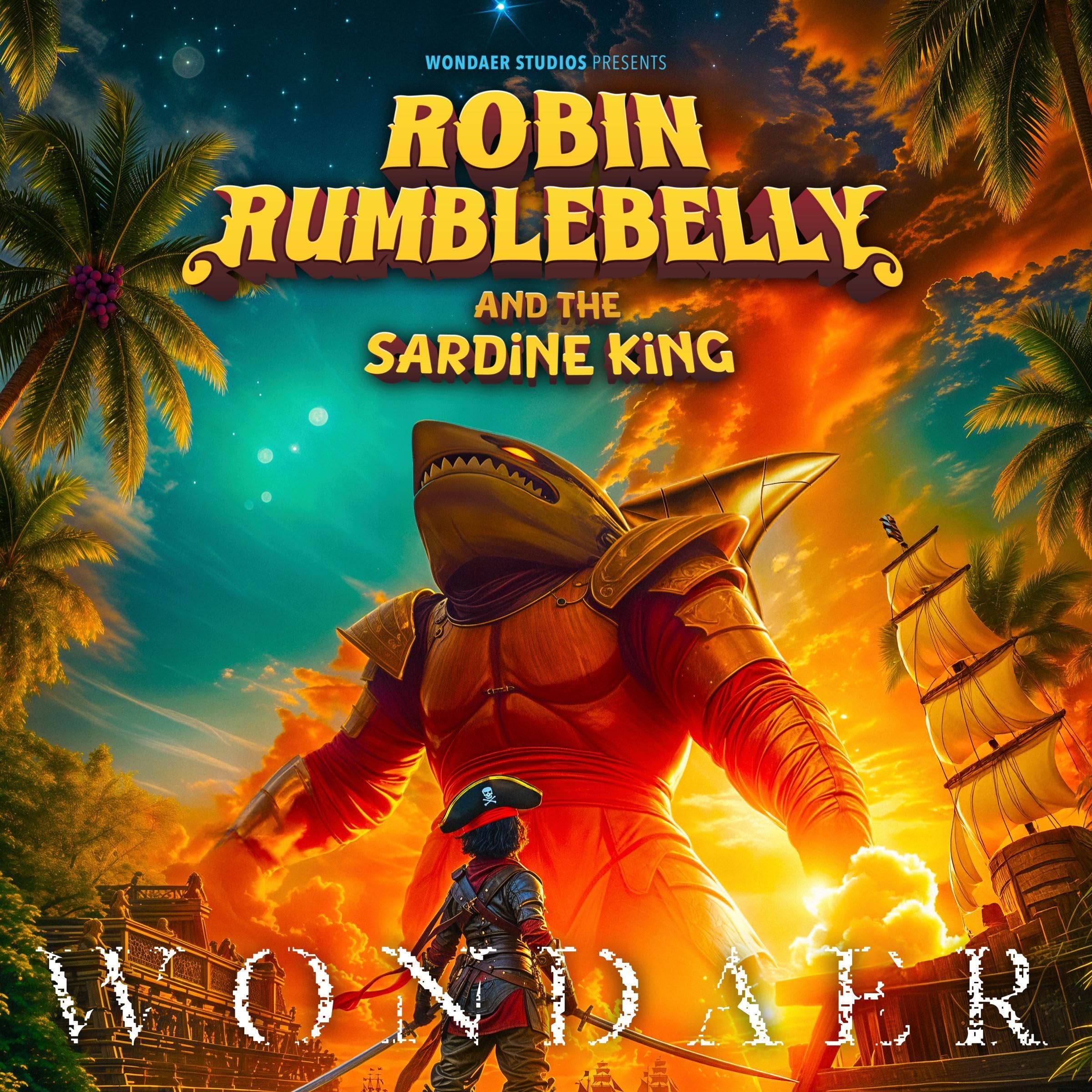 Robin Rumblebelly and the Sardine King: The Pirate Prince, Book 1 (Audible Audio)