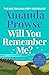 Will You Remember Me?