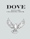 Dove outline coloring book