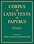 Corpus of Latin Texts on Pa...