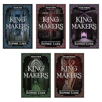 Kingmakers Series: 5-Book Collection Set (Year One, Year Two, Year Three, Year Four, Graduation)