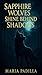 Sapphire Wolves Shine Behind Shadows by María Padilla Climent