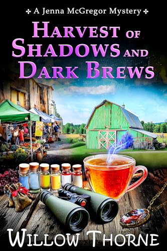 Harvest of Shadows and Dark Brews: A Jenna McGregor Mystery (Jenna McGregor Mystery Series Book 3)