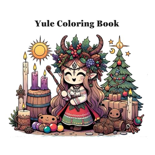 Yule Coloring Book (Paperback)