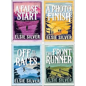 Gold Rush Ranch Series 4 Books Collection Set By Elsie Silver(Off to the Races, The Front Runner, A Photo Finish, A False Start)