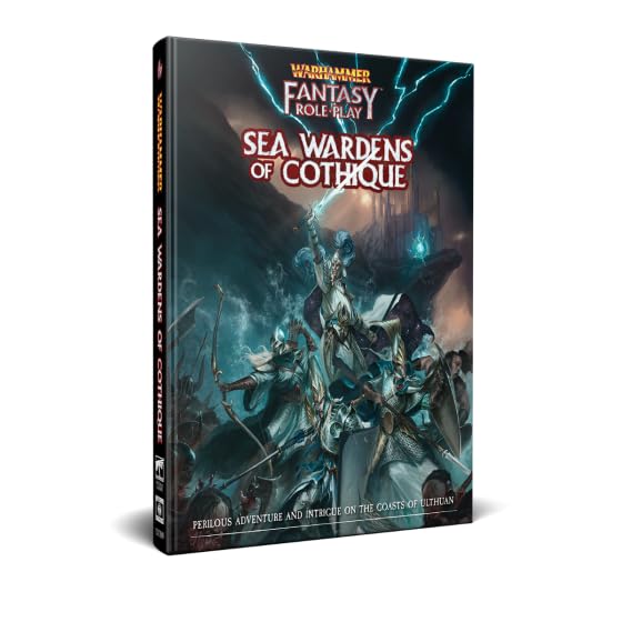 Warhammer Fantasy Role Play: Sea Wardens of Cothique | Ages 14+ | 3-6 Players | 96 Pages | A Guide to the inhabitants of the maritime kingdom of Cothique, and port of Tor Koruali (Hardcover)