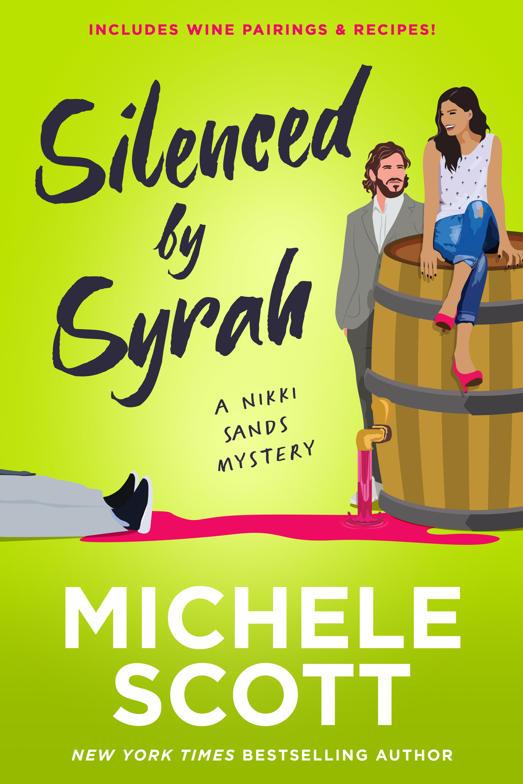 Silenced By Syrah (A Wine Lover's Mystery, #3)