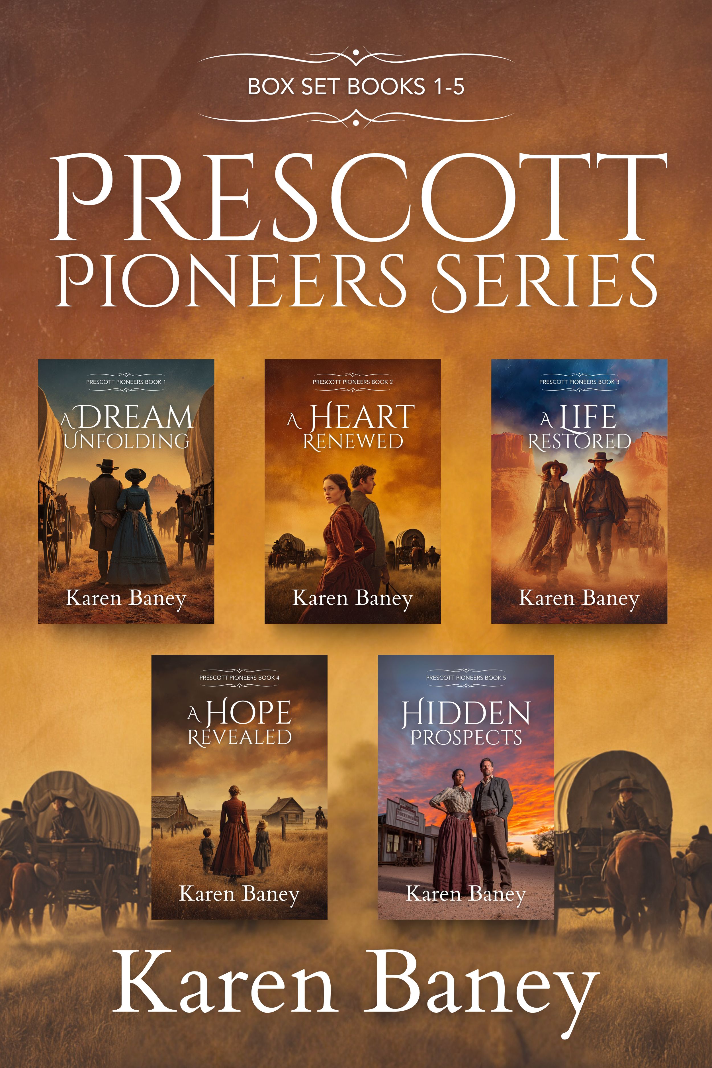 Prescott Pioneers Series: Box Set Books 1-5 (Unknown Binding)
