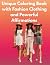 Unique Coloring Book with Fashion Clothing and Powerful Affir... by Ash Publishing