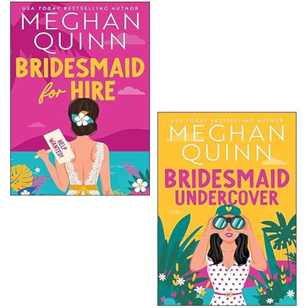 Bridesmaid for Hire Series 2 Books Collection Set By Meghan Quinn (Bridesmaid for Hire & Bridesmaid Undercover)
