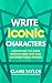 Write Iconic Characters by Claire Taylor