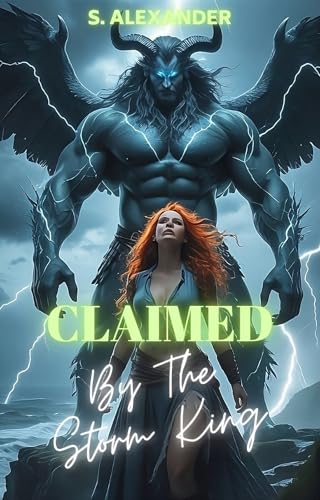 Claimed By The Storm King: A Steamy Fated Mates Monster Romance Short Read (Eclipse Brides Of The Void Book 4)