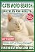 CATS WORD SEARCH PUZZLE BOO...