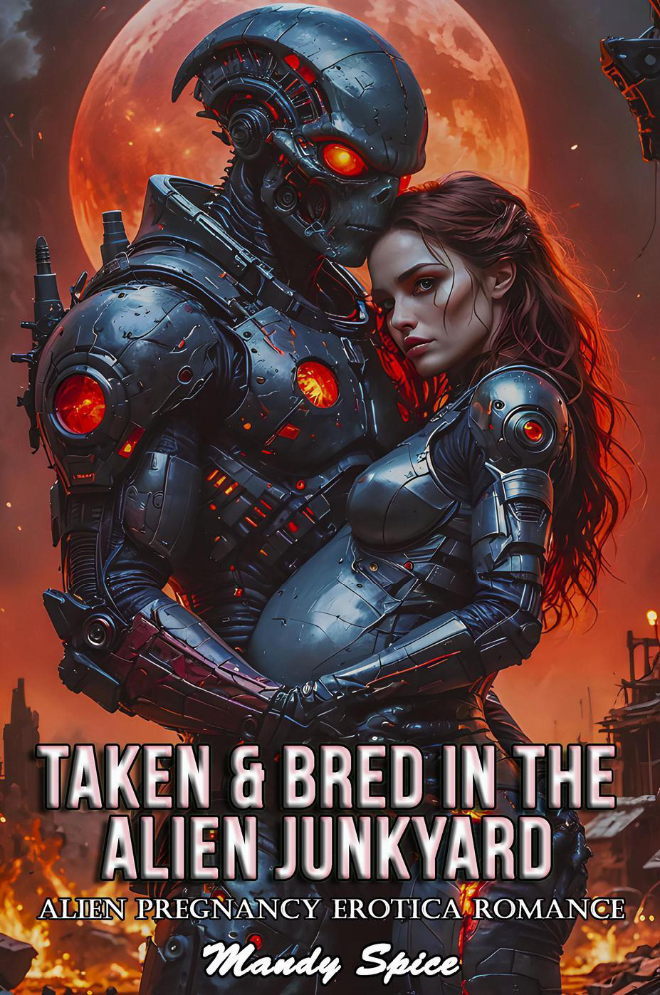 Taken & Bred In The Alien Junkyard (My Alien Mate Erotic Romance #10)